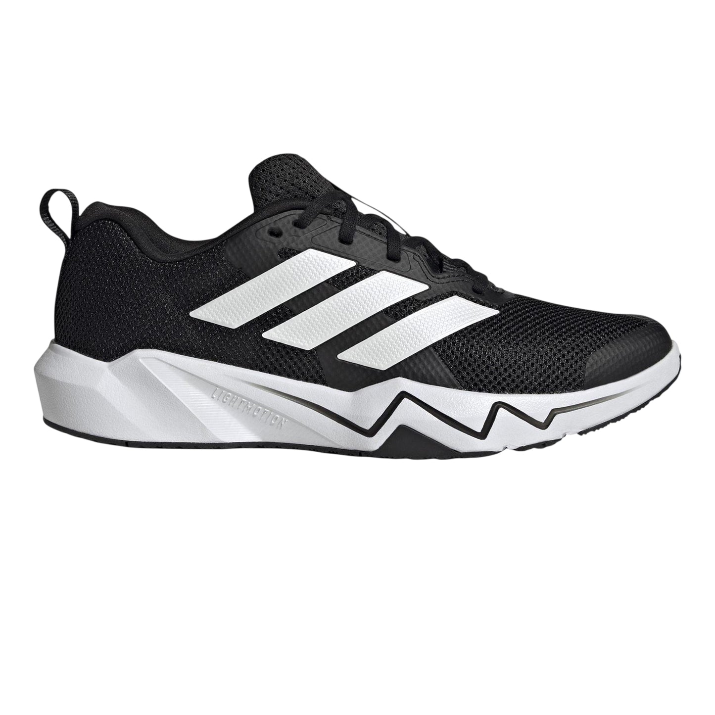 Black - Front - Adidas Mens Rapidmove Go Logo Training Trainers