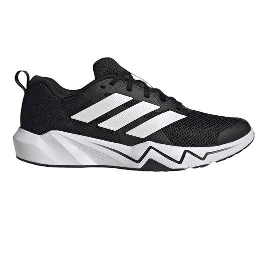 Black - Front - Adidas Mens Rapidmove Go Logo Training Trainers