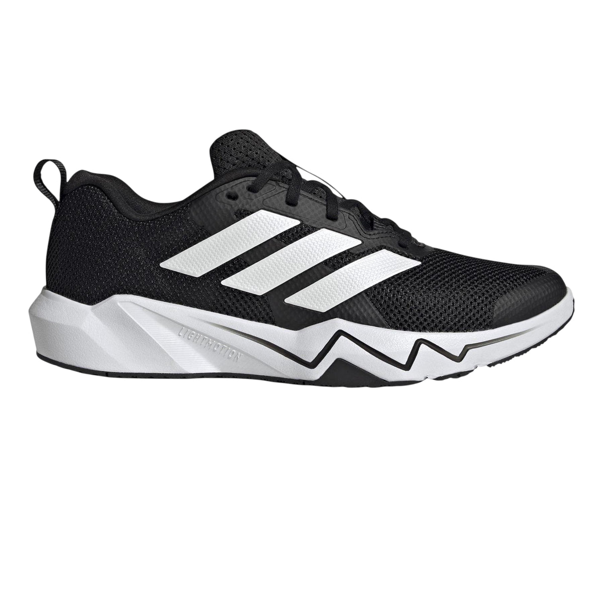 Black - Front - Adidas Mens Rapidmove Go Logo Training Trainers
