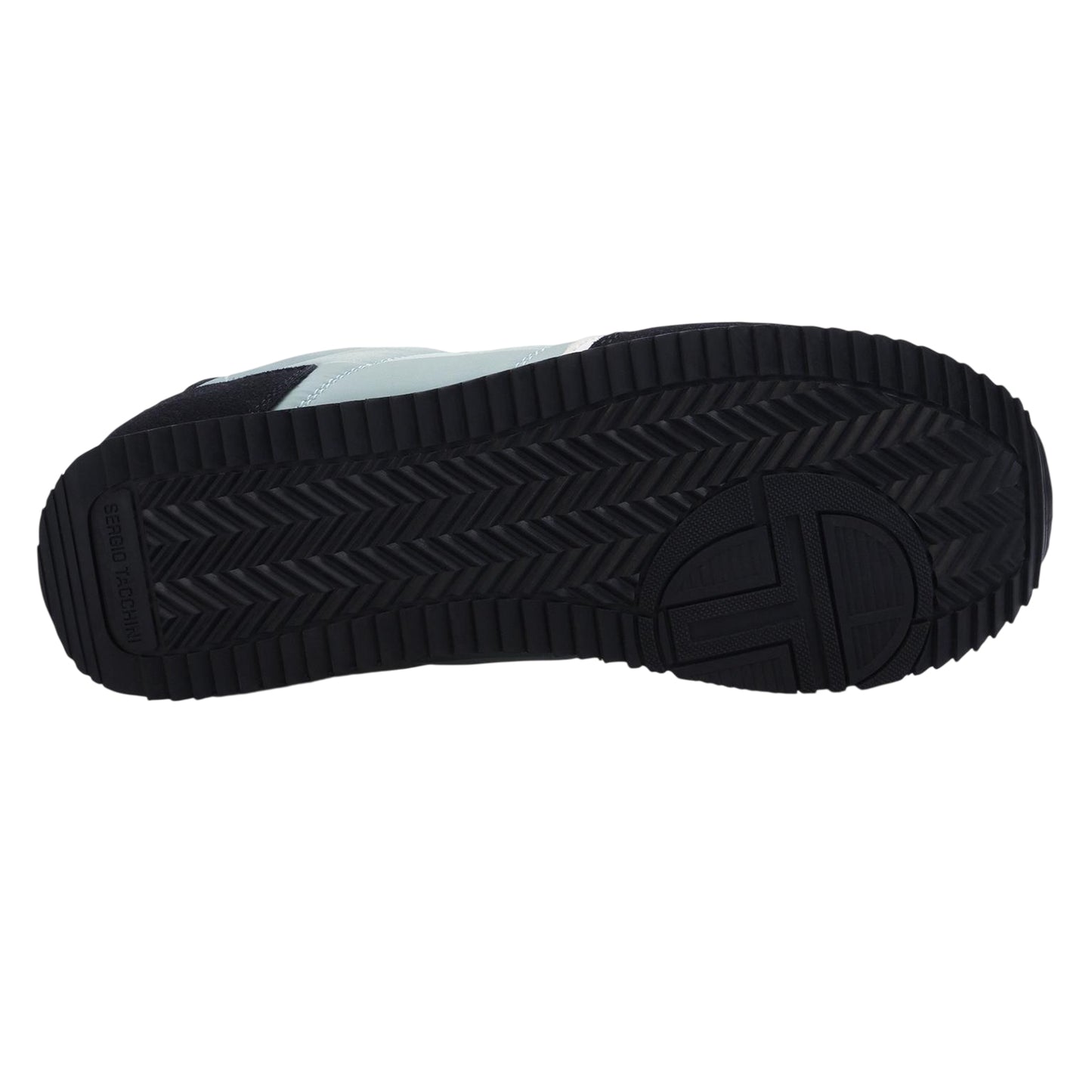 Ice Green-White-Black - Lifestyle - Sergio Tacchini Mens Bergamo Trainers