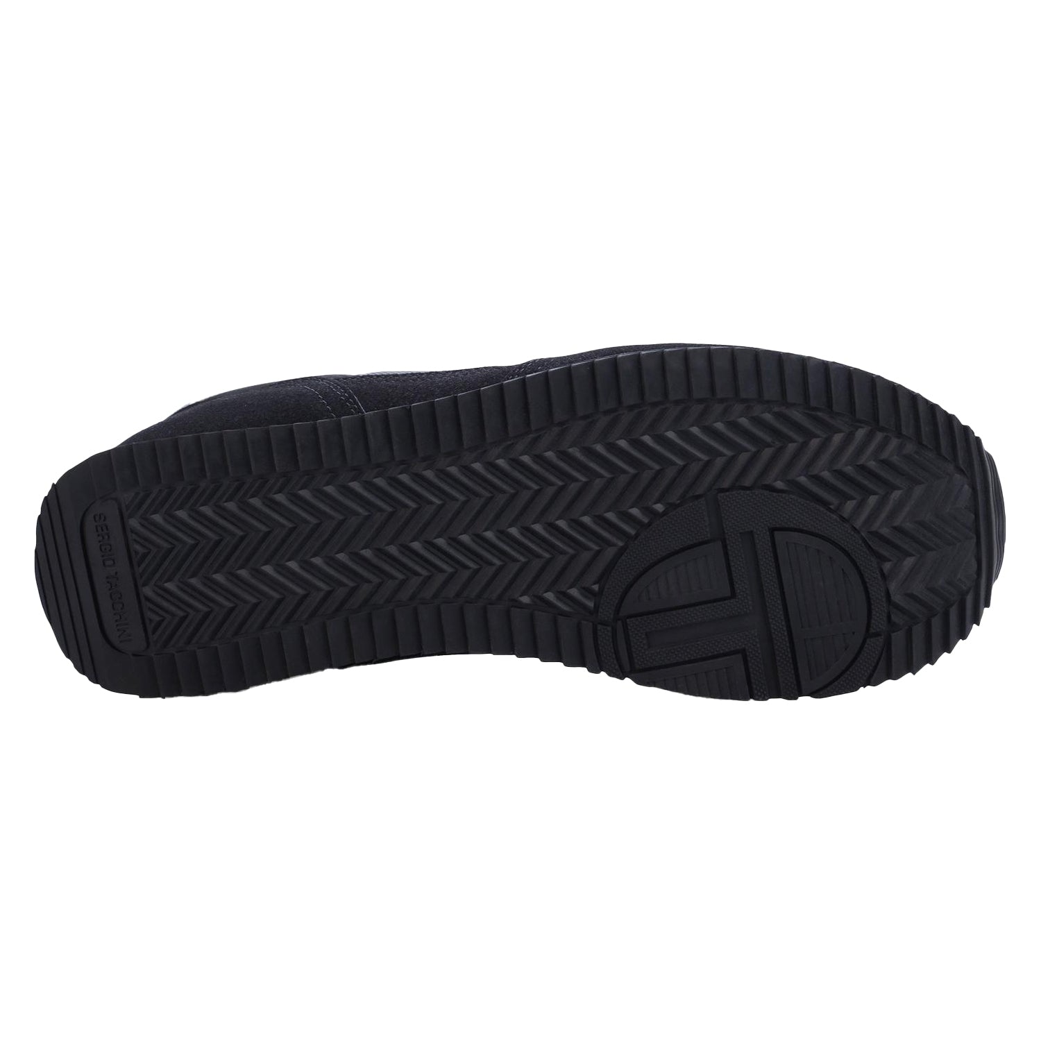 Black-White-Aster - Pack Shot - Sergio Tacchini Mens Monza Logo Low Cut Trainers