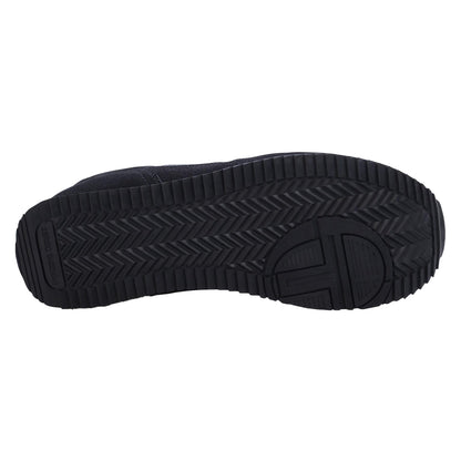 Black-White-Aster - Pack Shot - Sergio Tacchini Mens Monza Logo Low Cut Trainers