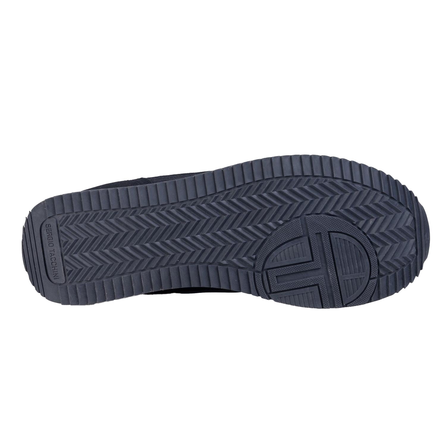 Malabar Blue-White-Fig - Lifestyle - Sergio Tacchini Mens Monza Logo Low Cut Trainers