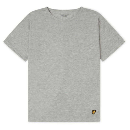 Grey-Black - Back - Lyle & Scott Childrens-Kids Lounge Pyjama Set