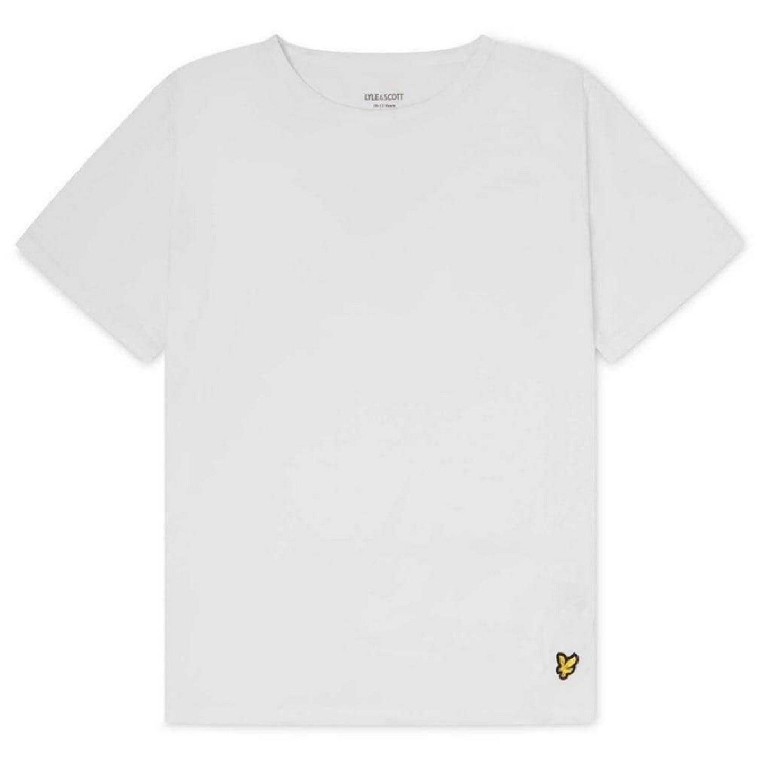 White-Navy - Side - Lyle & Scott Childrens-Kids Lounge Pyjama Set