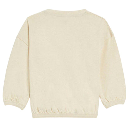 Green-Beige - Side - Hello World Baby Bee Sweatshirt & Jogging Bottoms