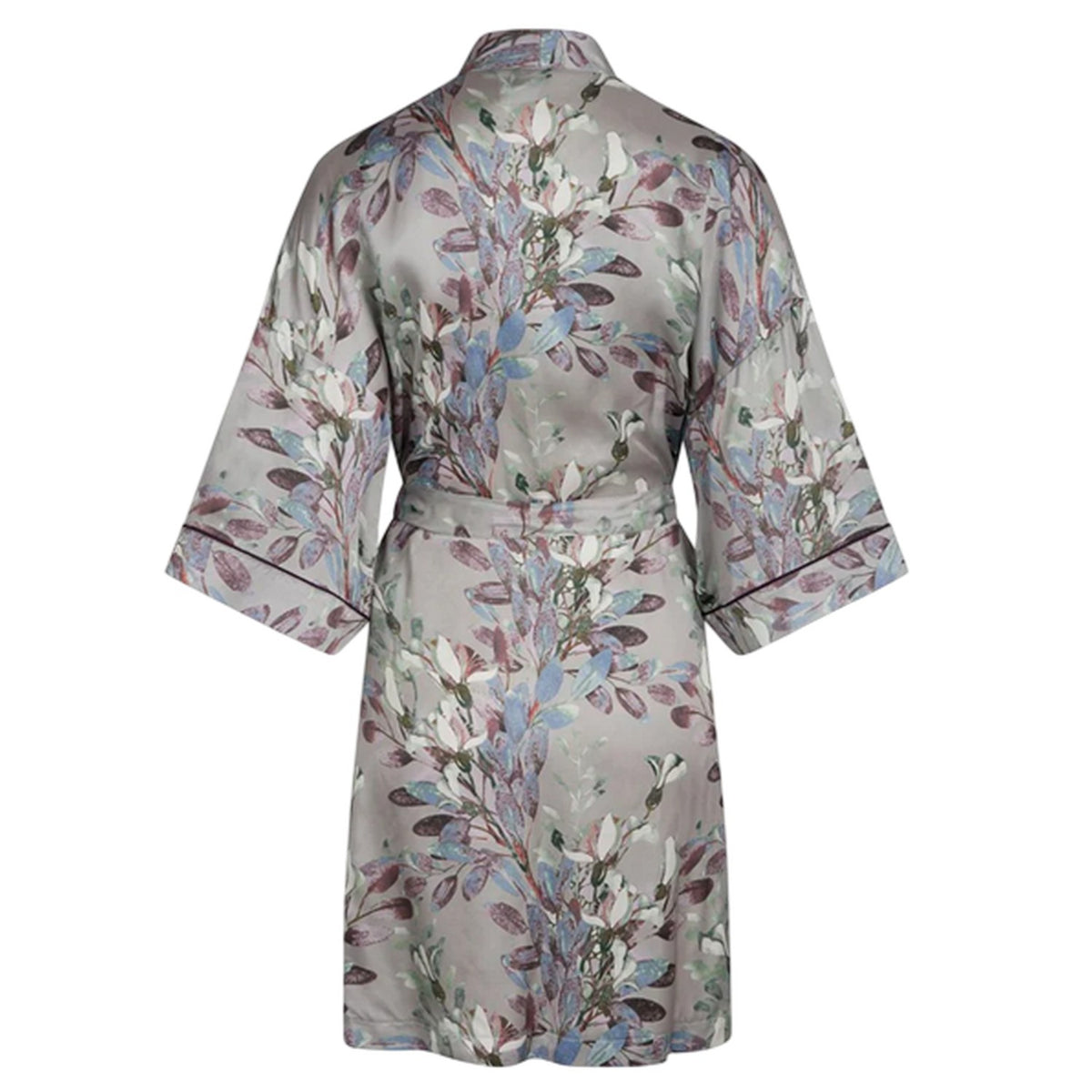 Opal Grey - Back - CCDK Copenhagen Womens-Ladies Jean Floral Kimono