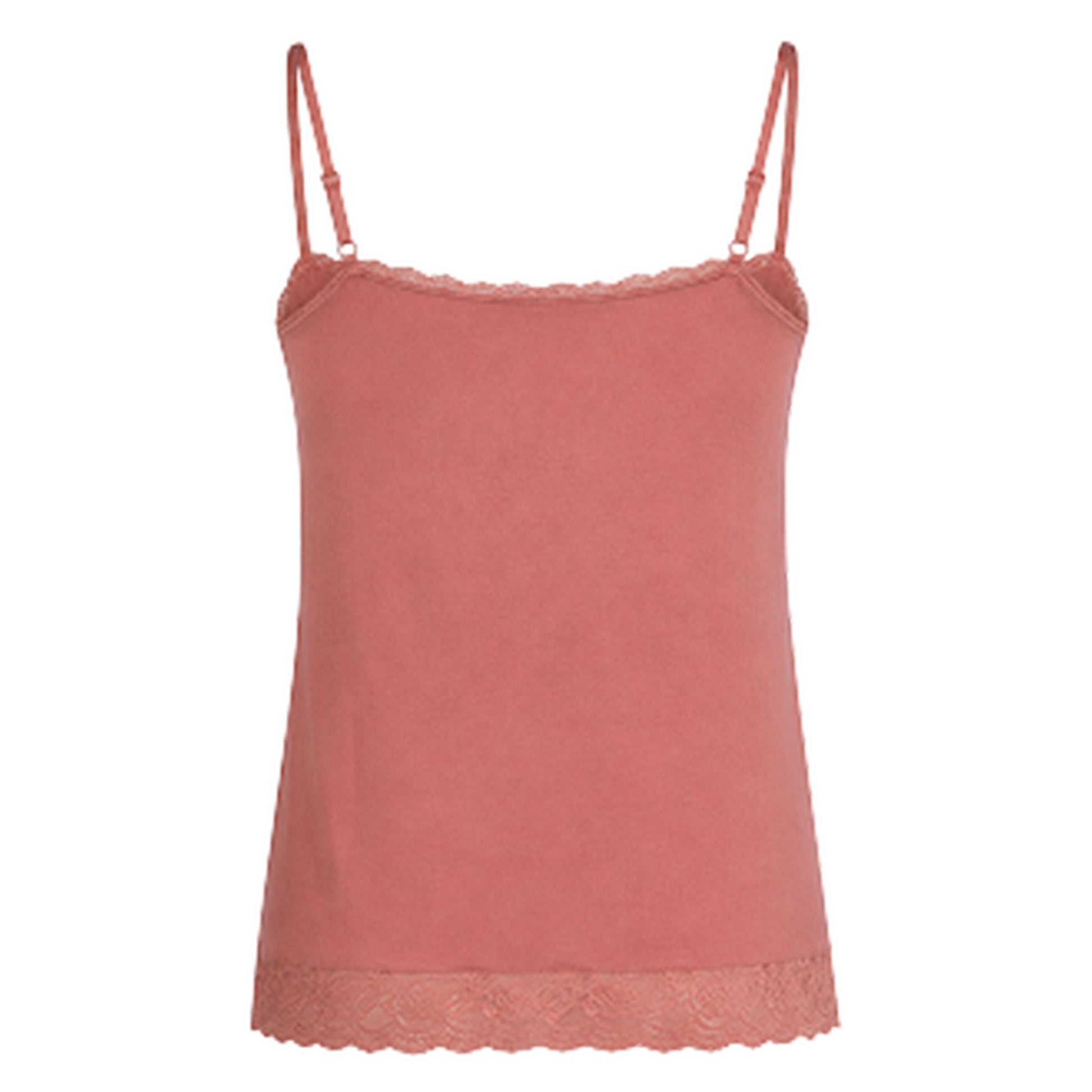 Mahogany - Back - CCDK Copenhagen Womens-Ladies Lace Detail Camisole