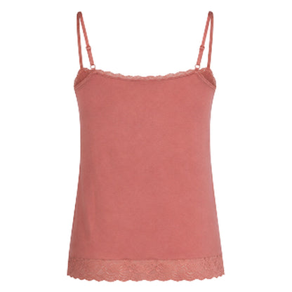 Mahogany - Back - CCDK Copenhagen Womens-Ladies Lace Detail Camisole