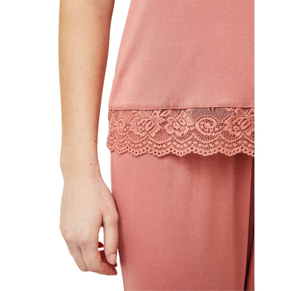 Mahogany - Lifestyle - CCDK Copenhagen Womens-Ladies Lace Detail Camisole