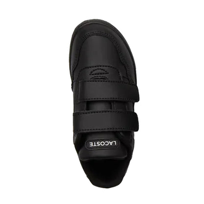Black - Lifestyle - Lacoste Childrens-Kids T-Clip Trainers