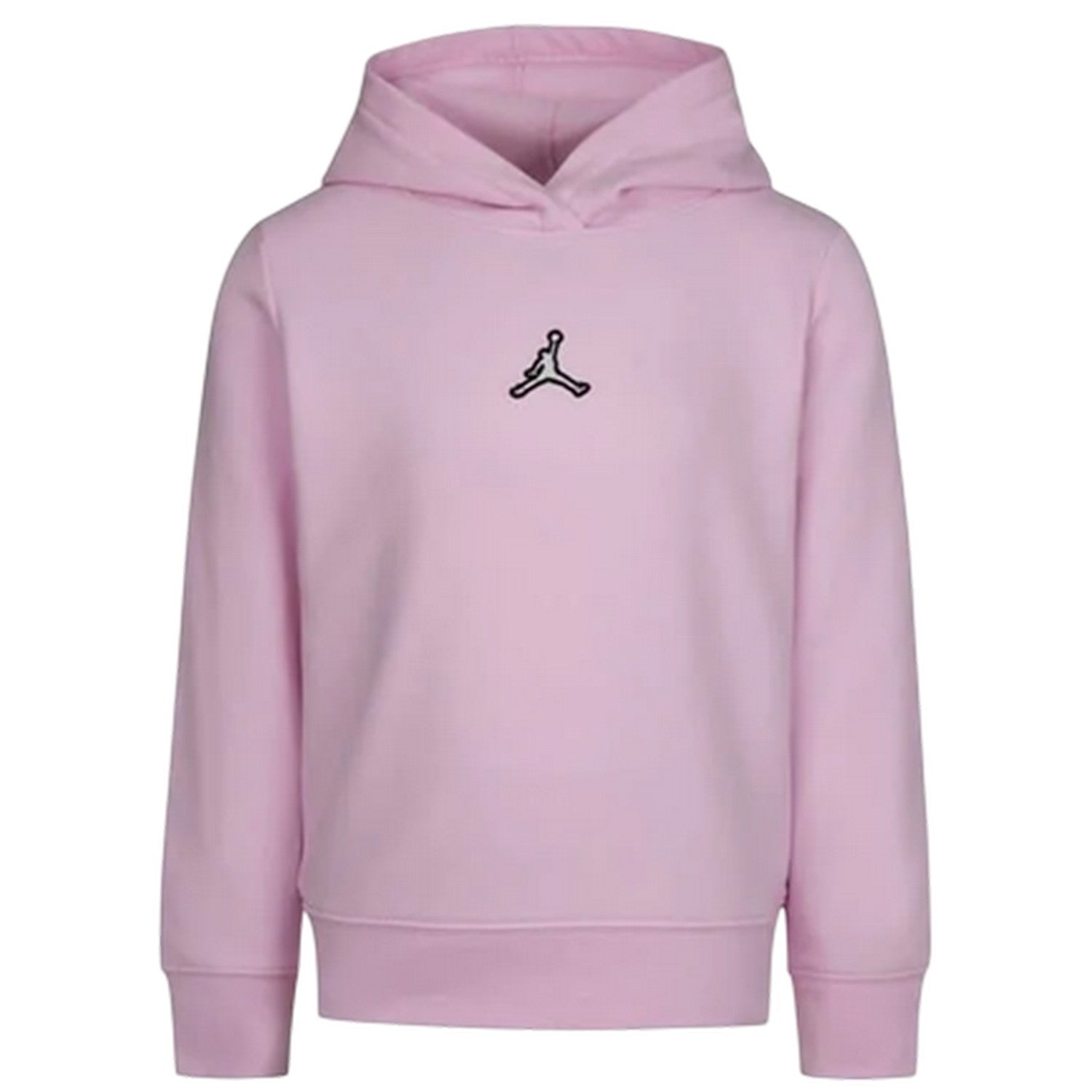 Pink-Black - Pack Shot - Nike Childrens-Kids Air Jordan Jump Hoodie And Joggers Set