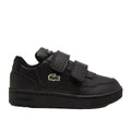 Black - Front - Lacoste Childrens-Kids T-Clip Trainers