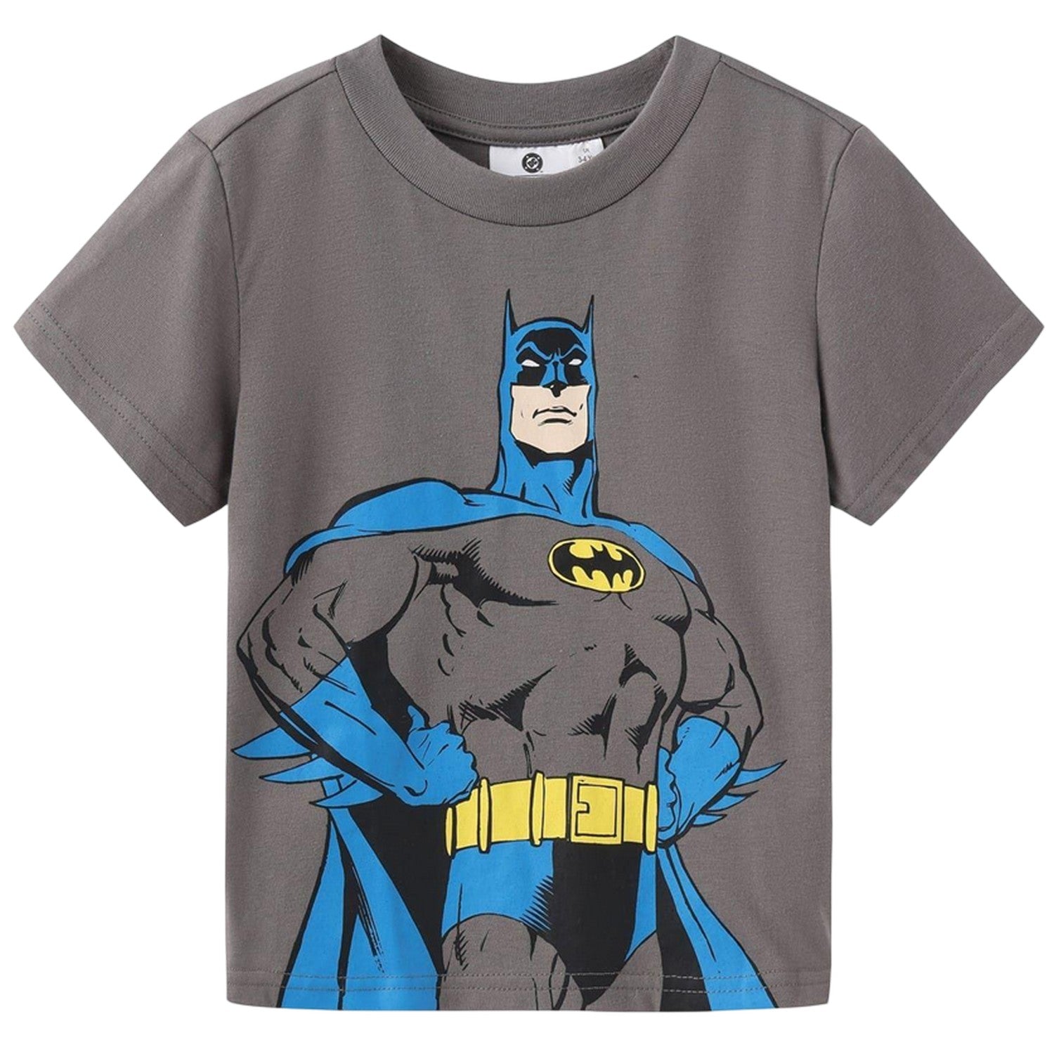 Black-Yellow - Lifestyle - Batman Childrens-Kids T-Shirt & Shorts Set
