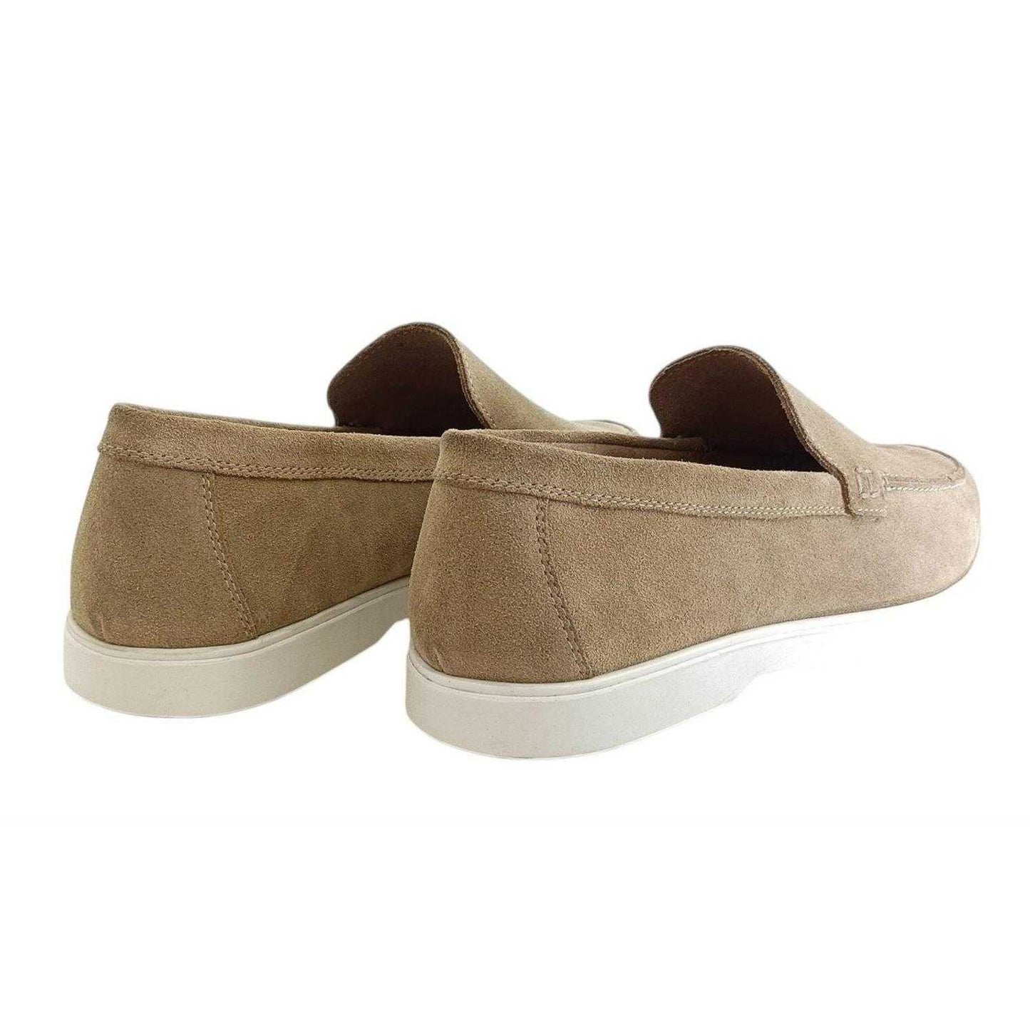 Sand - Back - Jack Wills Mens Leather Slip-on Moccasins
