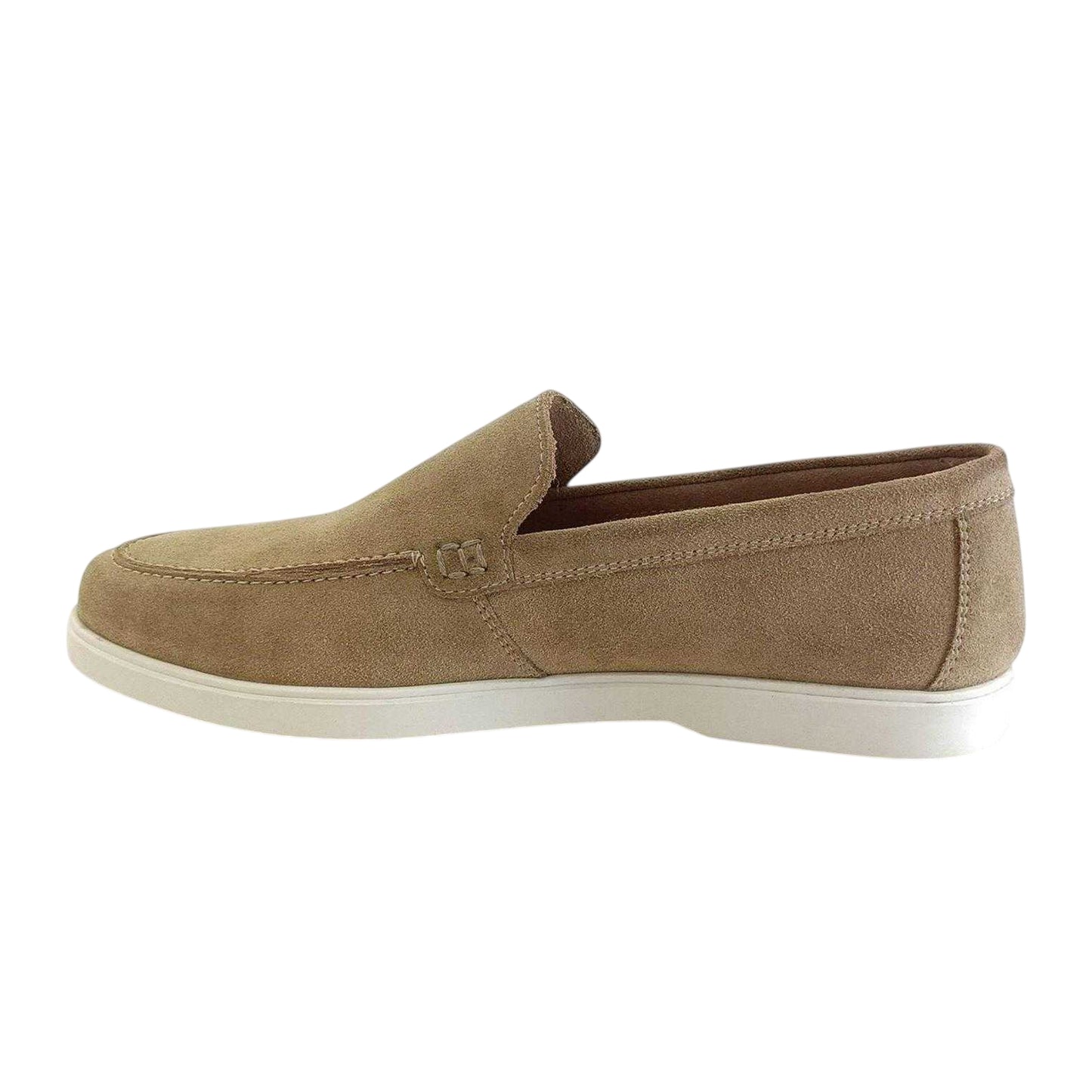 Sand - Side - Jack Wills Mens Leather Slip-on Moccasins