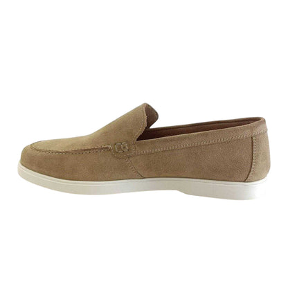 Sand - Side - Jack Wills Mens Leather Slip-on Moccasins