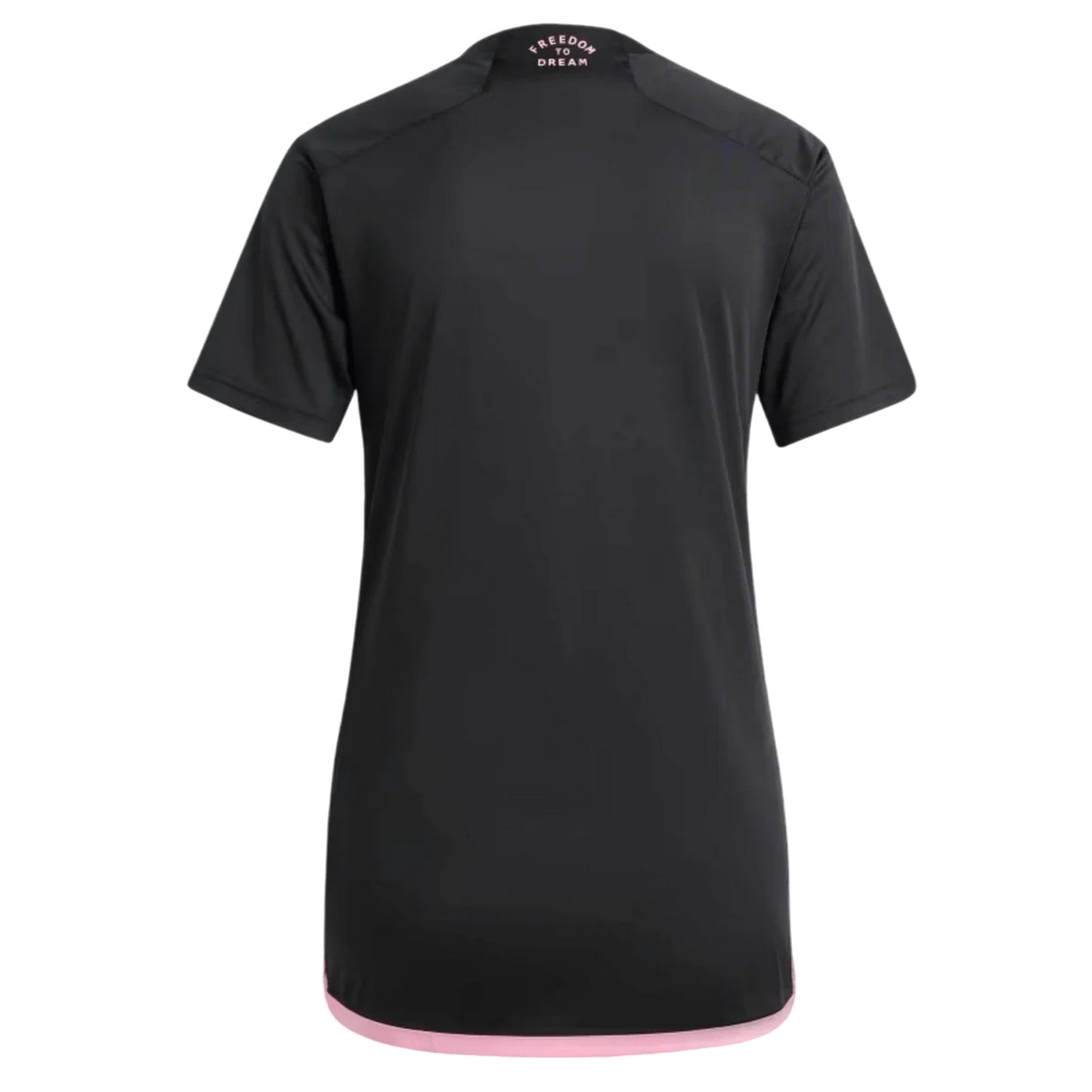 Black-Pink - Back - Adidas Womens-Ladies Inter Miami CF Short-Sleeved Football Jersey