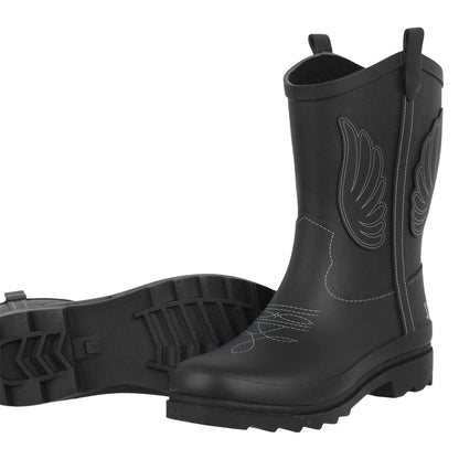 Black - Lifestyle - Jack Wills Womens-Ladies Wellington Boots