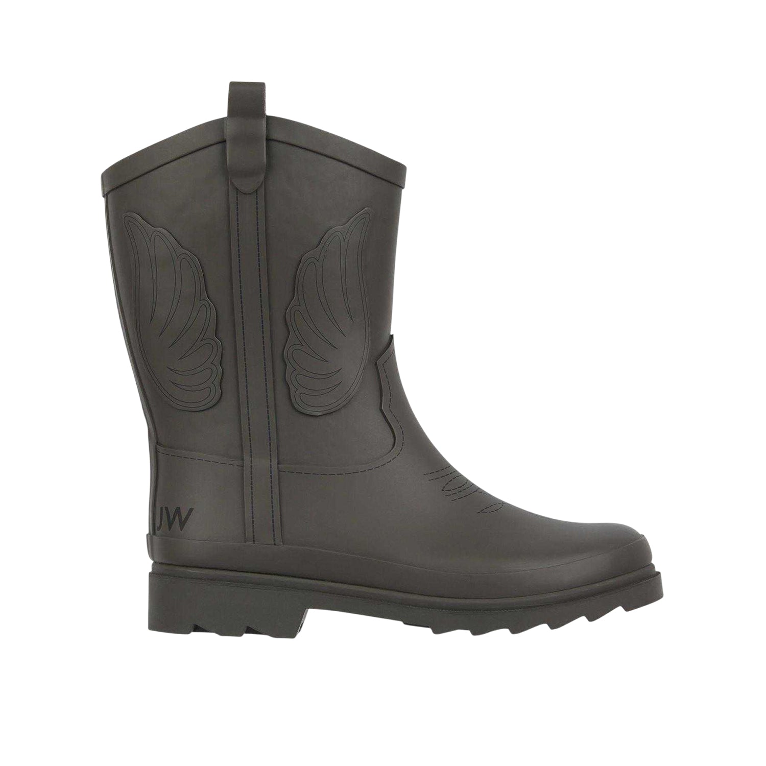 Dark Brown - Front - Jack Wills Womens-Ladies Wellington Boots