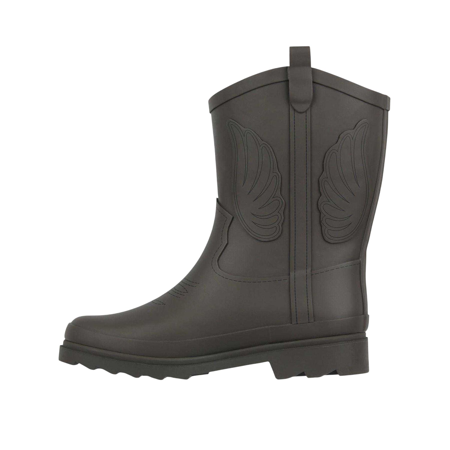 Dark Brown - Back - Jack Wills Womens-Ladies Wellington Boots