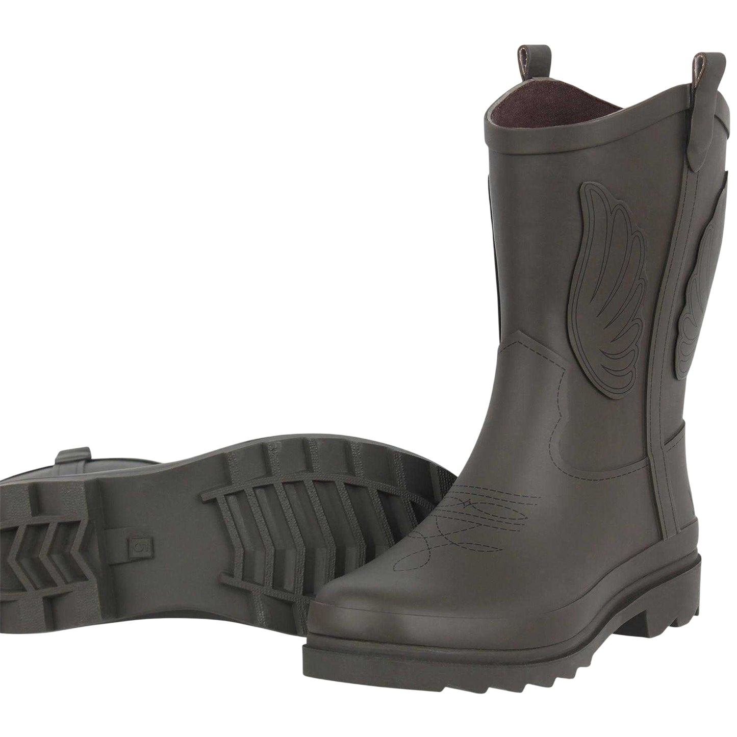 Dark Brown - Lifestyle - Jack Wills Womens-Ladies Wellington Boots