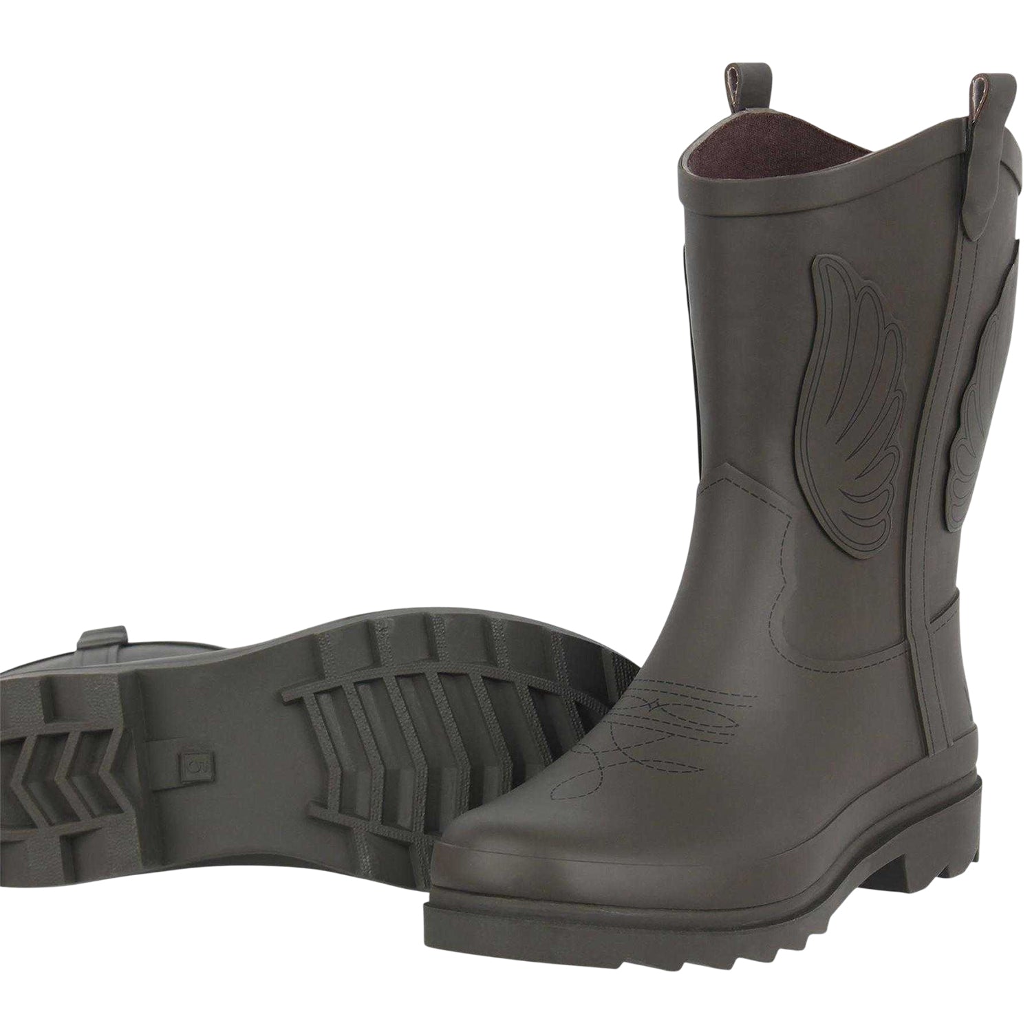Dark Brown - Lifestyle - Jack Wills Womens-Ladies Wellington Boots