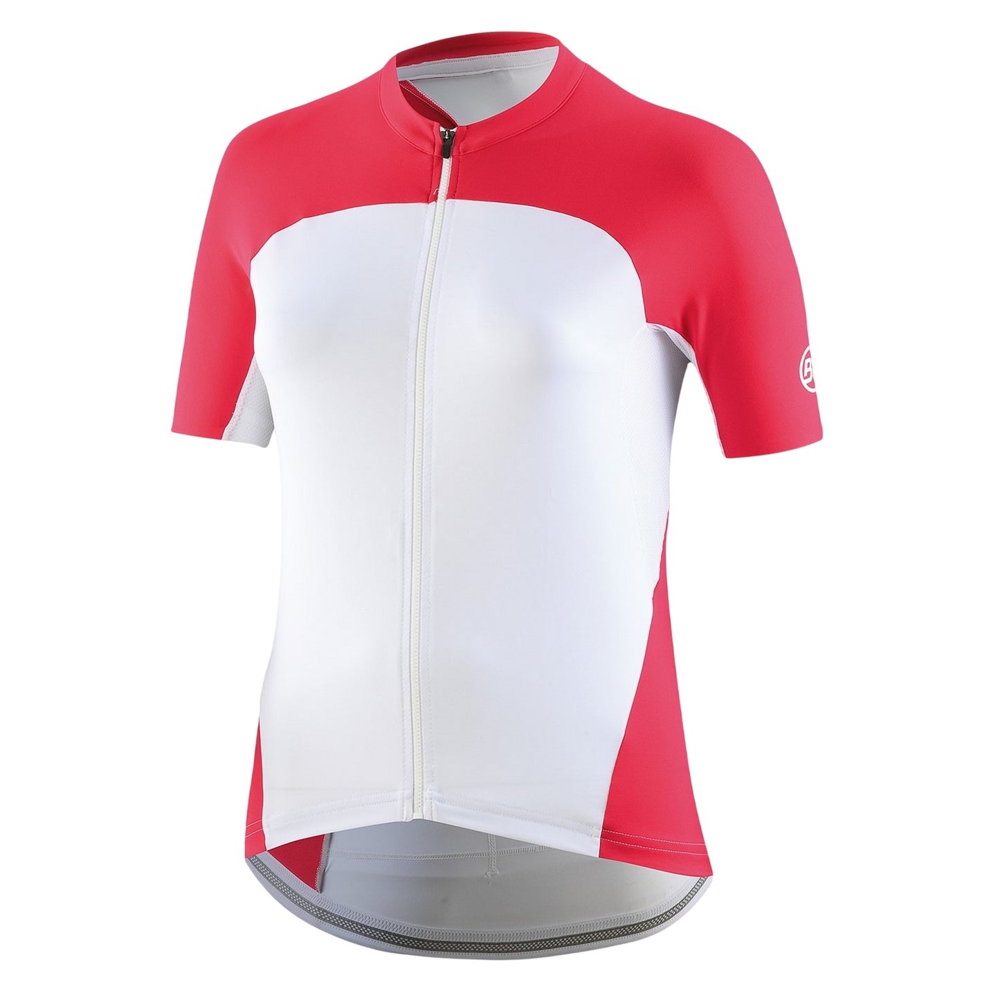 Fuchsia - Front - Bicycle Line Womens-Ladies Karol Full Zip Short-Sleeved Jersey