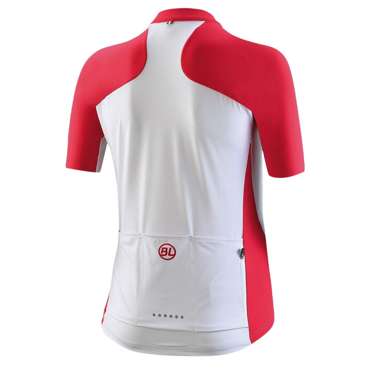 Fuchsia - Back - Bicycle Line Womens-Ladies Karol Full Zip Short-Sleeved Jersey