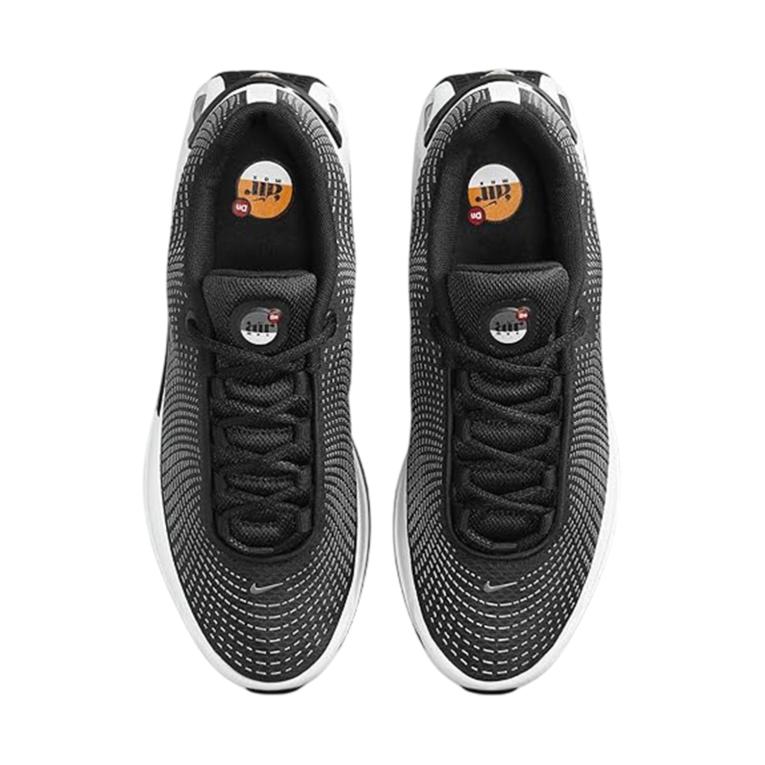 Black-White - Side - Nike Childrens-Kids Air Max Trainers