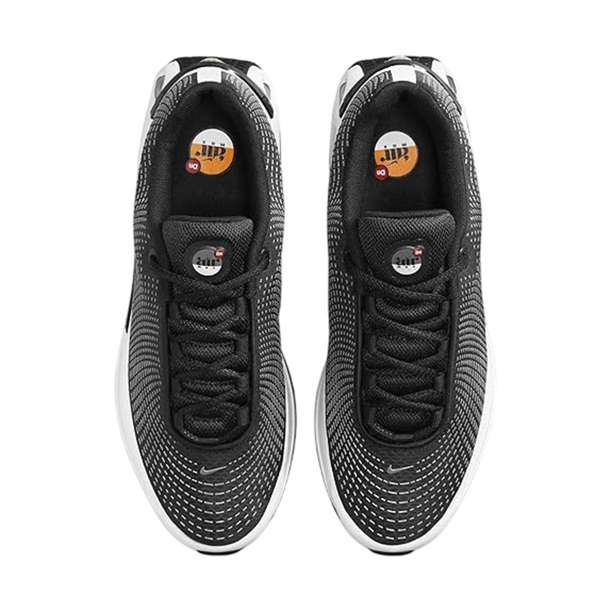 Black-White - Side - Nike Childrens-Kids Air Max Trainers