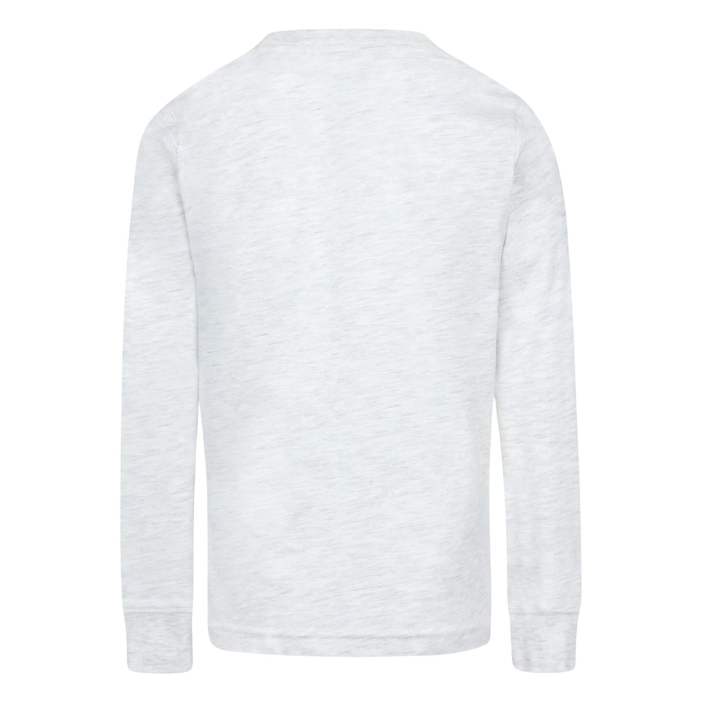 White - Back - Nike Childrens-Kids Futura Swoosh Long-Sleeved T-Shirt