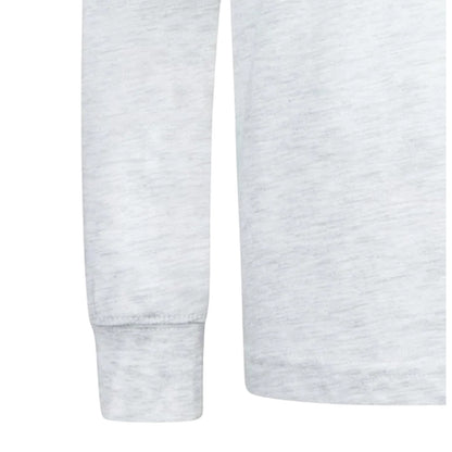 White - Lifestyle - Nike Childrens-Kids Futura Swoosh Long-Sleeved T-Shirt