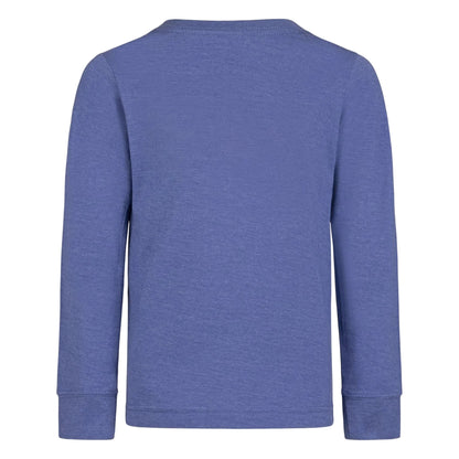 Game Royal - Back - Nike Childrens-Kids Futura Swoosh Long-Sleeved T-Shirt