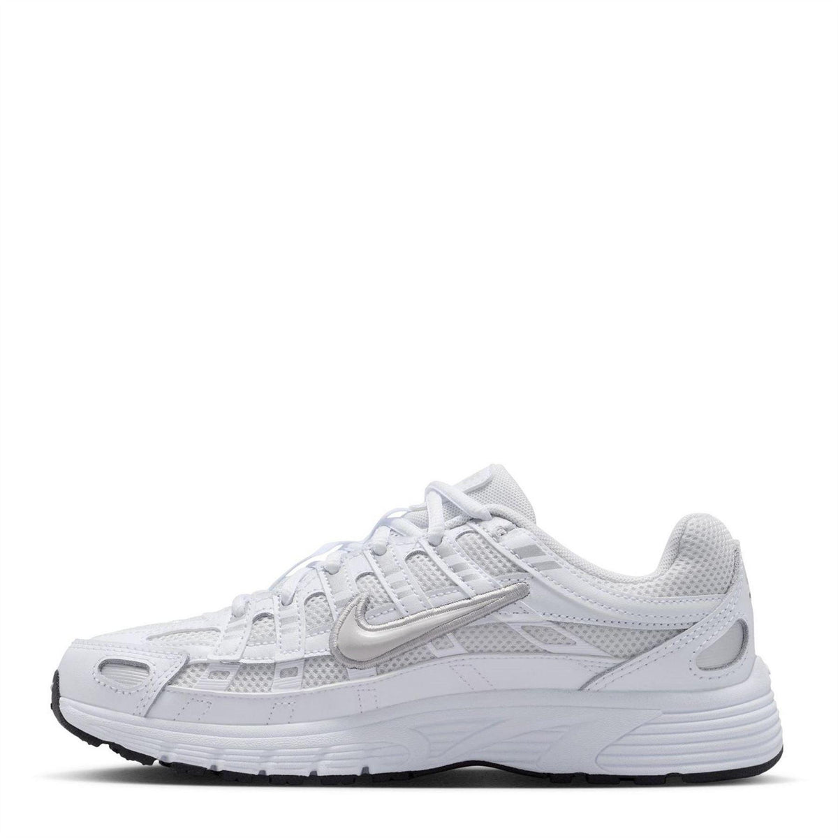 Platinum - Back - Nike Childrens-Kids P-6000 Trainers