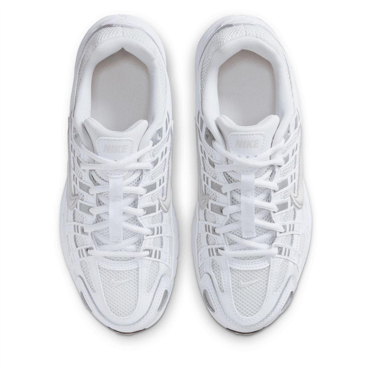 Platinum - Pack Shot - Nike Childrens-Kids P-6000 Trainers