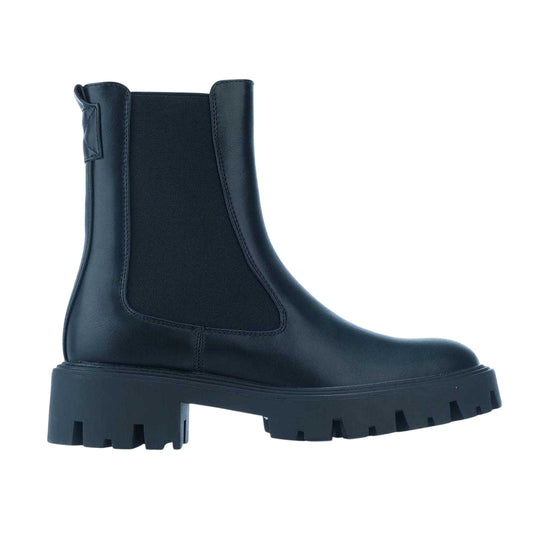 Black - Front - Only Womens-Ladies Chunky Sole Chelsea Boots