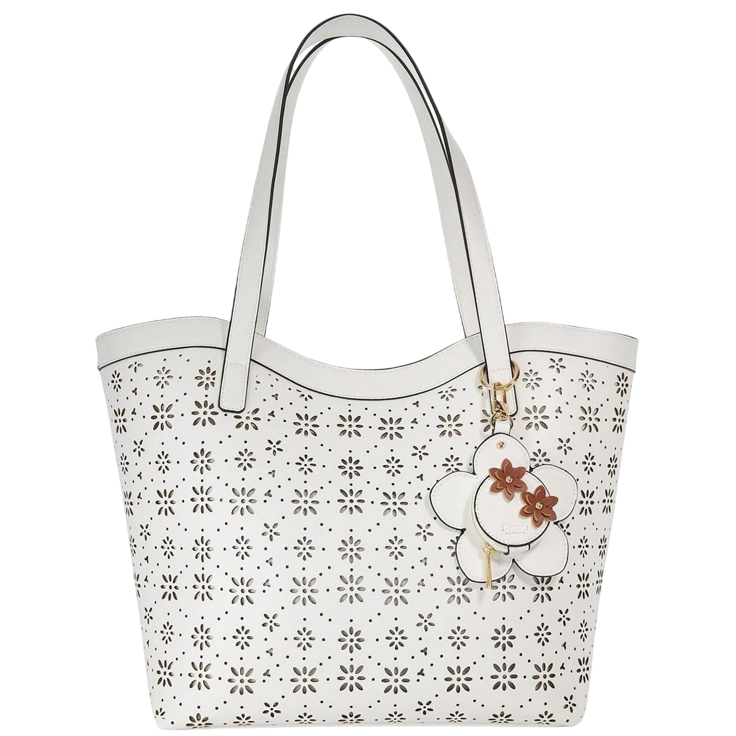 White - Front - Dune London Womens-Ladies Daizies Tote Bag