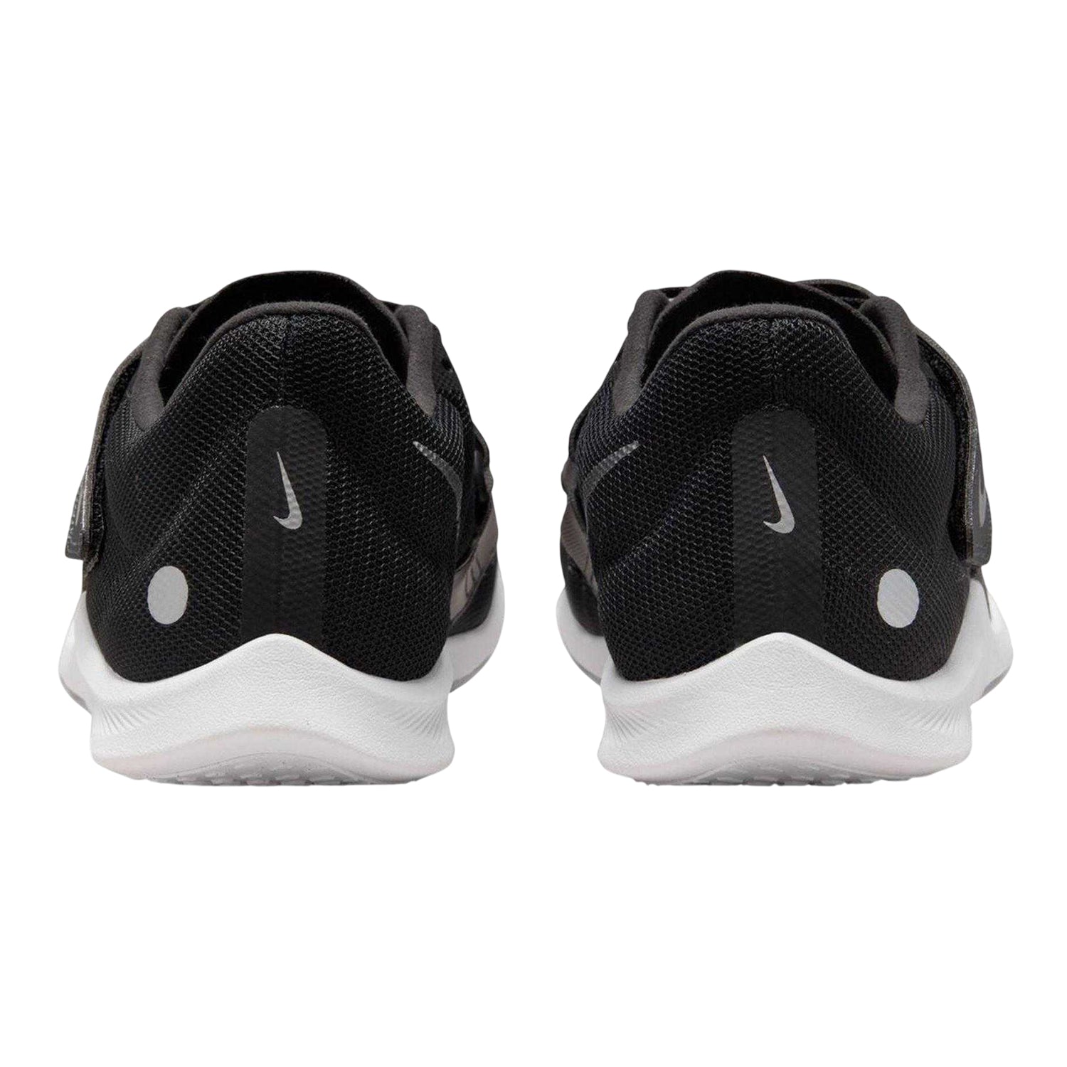 Black-Metallic - Back - Nike Mens Zoom Rival Spikes Jump Trainer