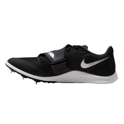 Black-Metallic - Side - Nike Mens Zoom Rival Spikes Jump Trainer