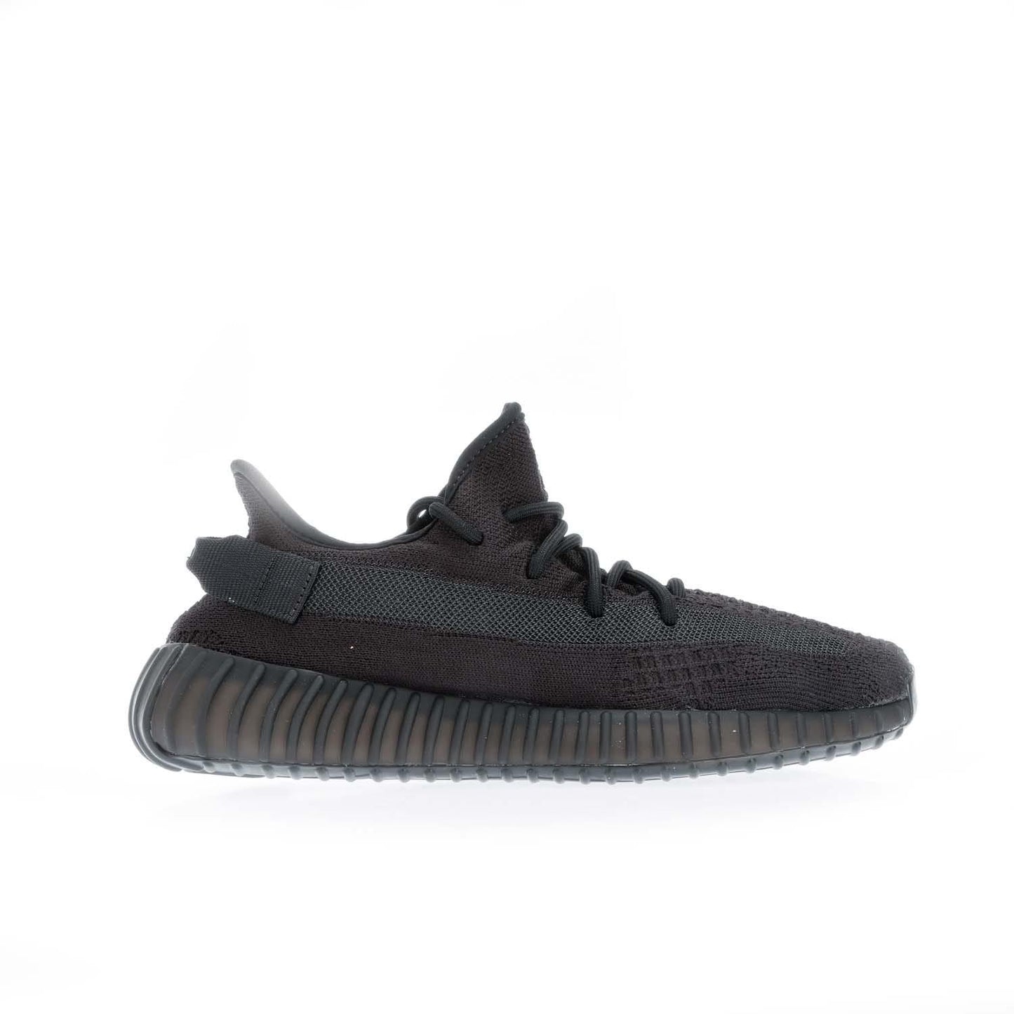 Black - Front - Yeezy Mens Boost 350 V2 Trainers