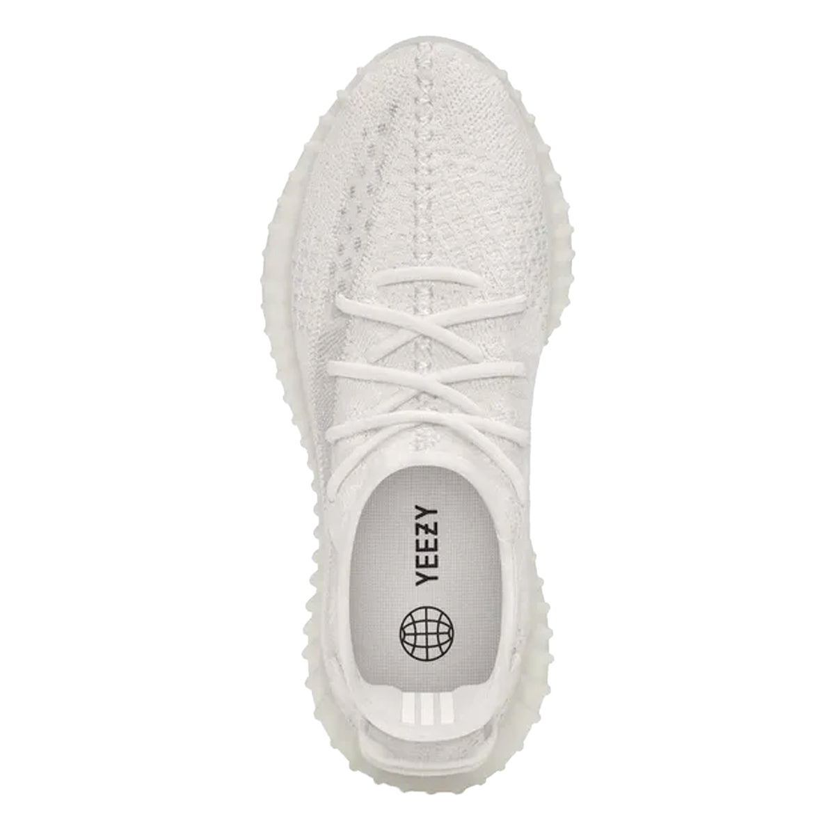 White - Front - Yeezy Unisex Adult Boost 350 V2 Trainers