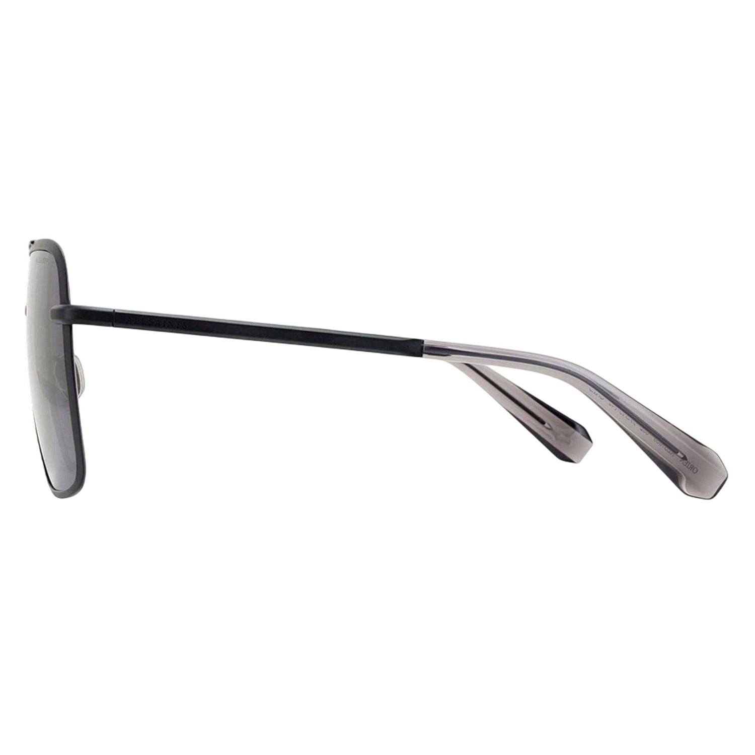 Matte Black - Back - AllSaints Orien Square Sunglasses