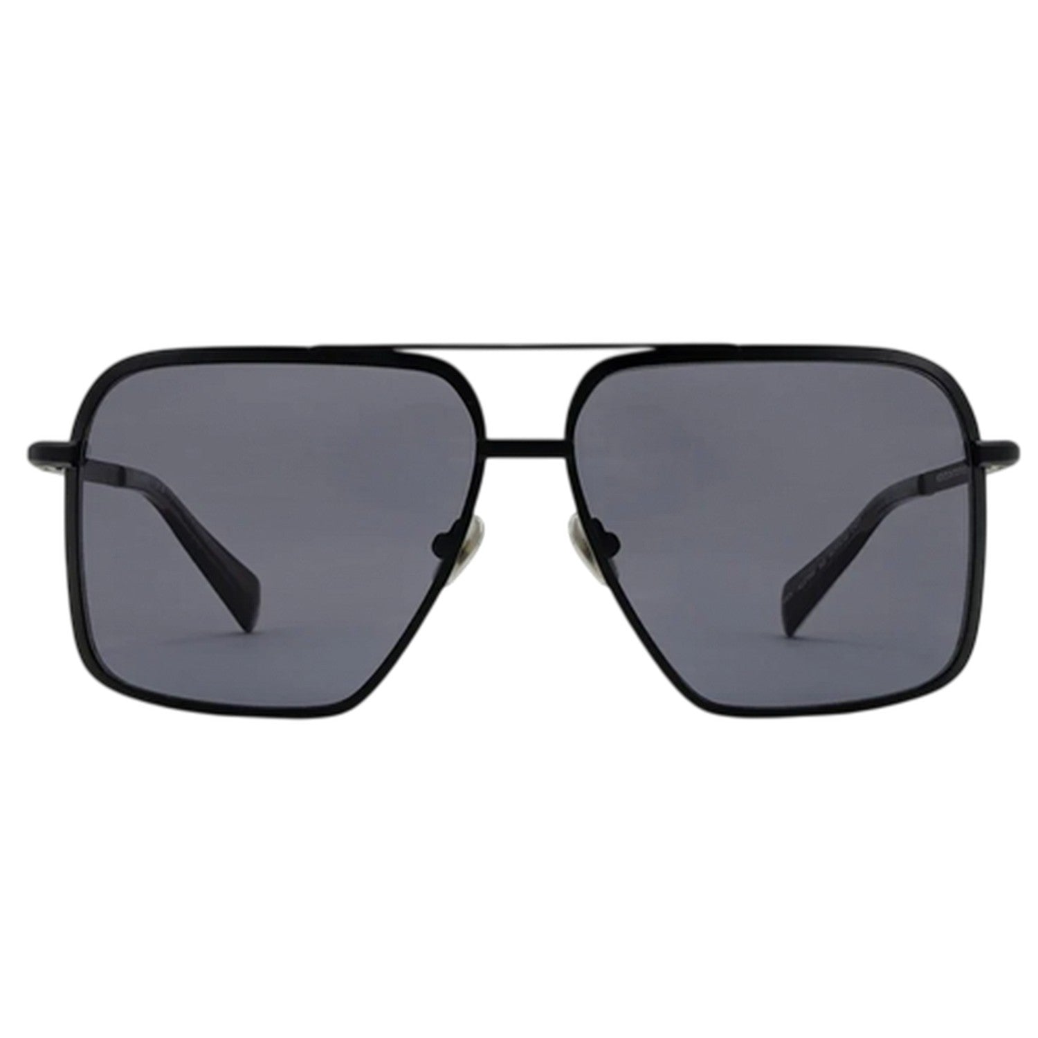 Matte Black - Side - AllSaints Orien Square Sunglasses