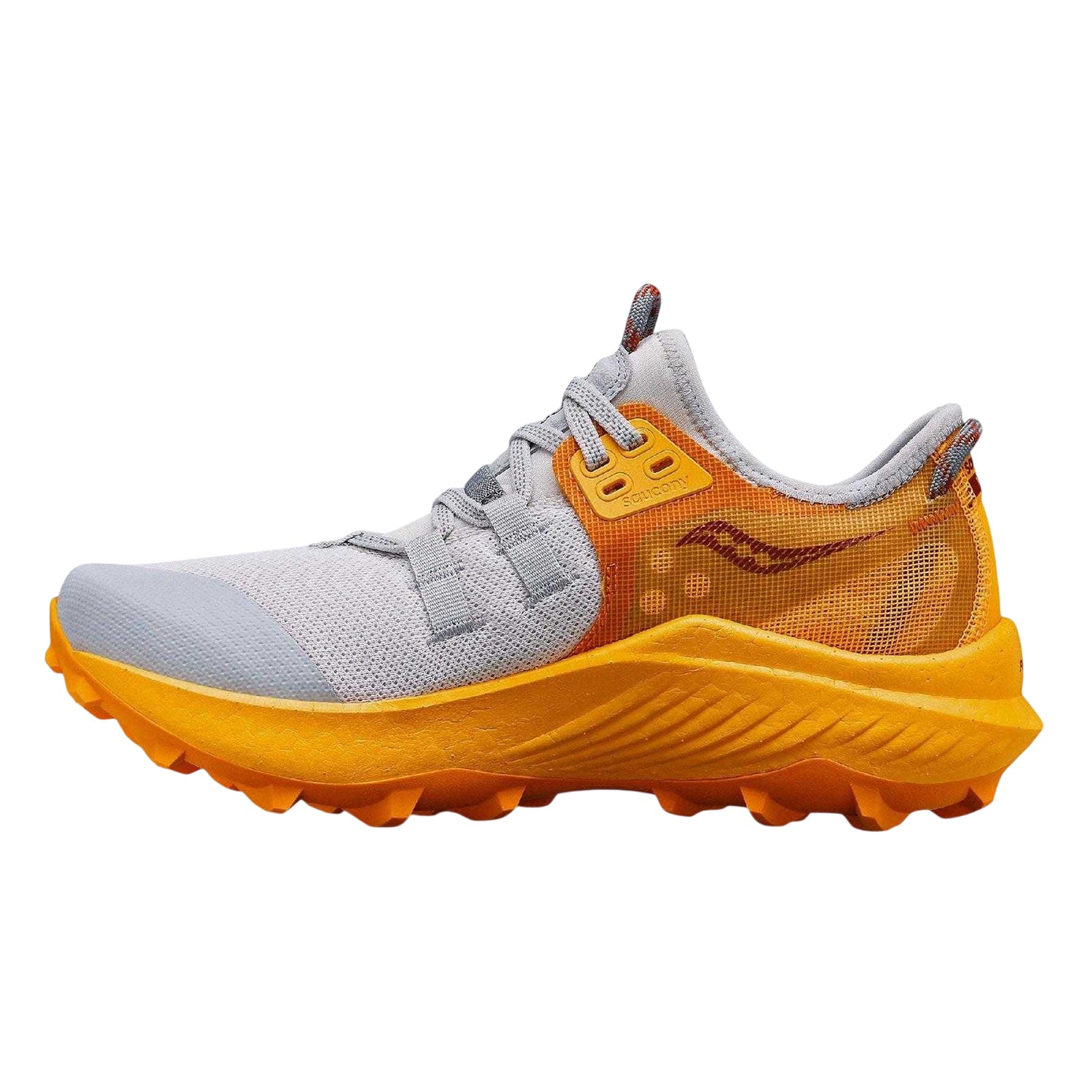 Off White - Side - Saucony Womens-Ladies Logo Running Shoes
