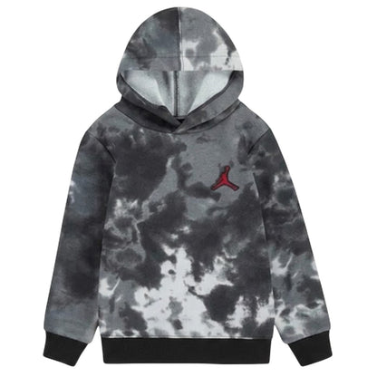 Black - Side - Nike Baby Air Jordan Tie Dye Hoodie And Joggers Set