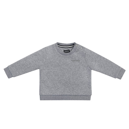 Grey - Back - Firetrap Baby Sweatshirt & Jogging Bottoms