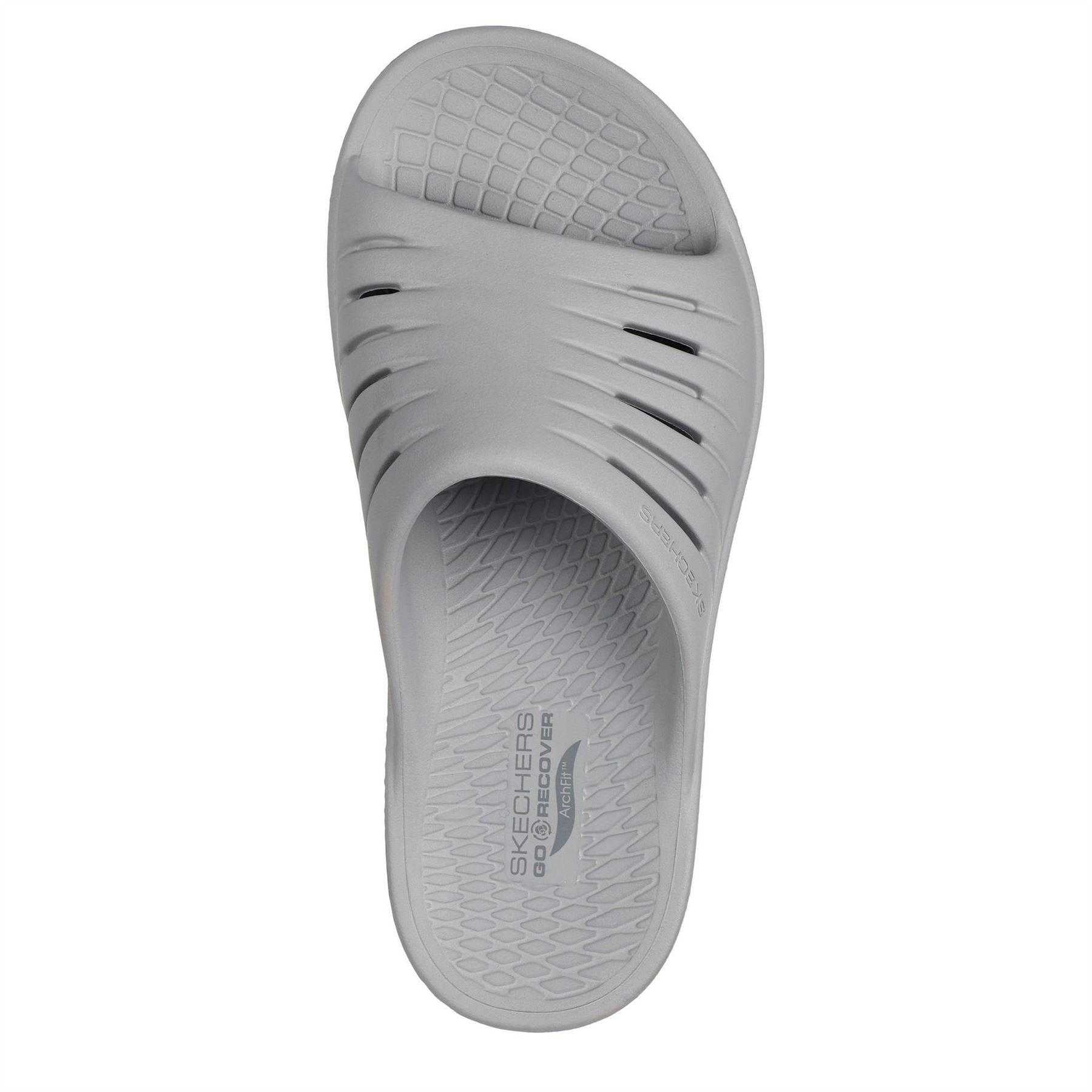 Grey - Lifestyle - Skechers Childrens-Kids Flat Sports Sandals