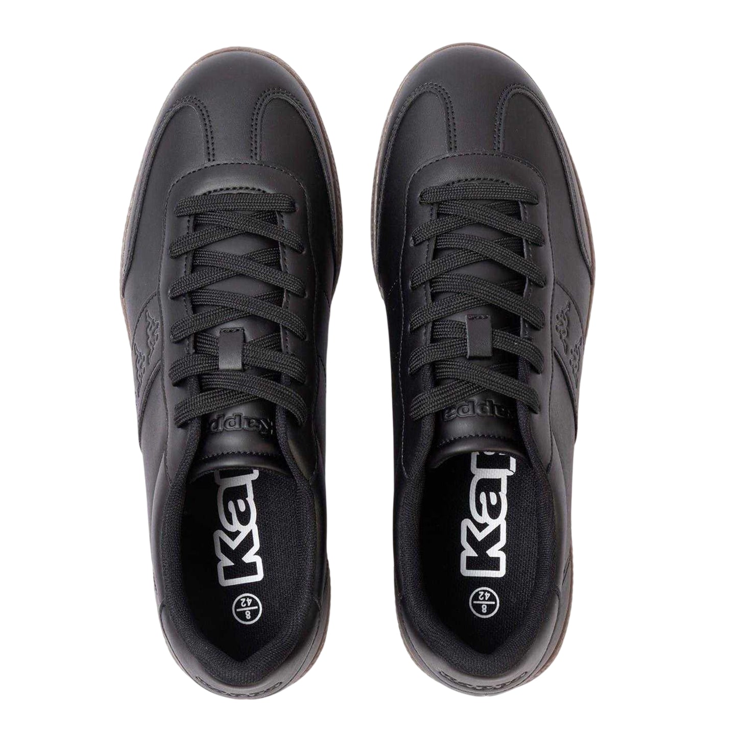 Black - Back - Kappa Mens Scafa Trainers