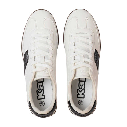 White - Side - Kappa Mens Scafa Trainers